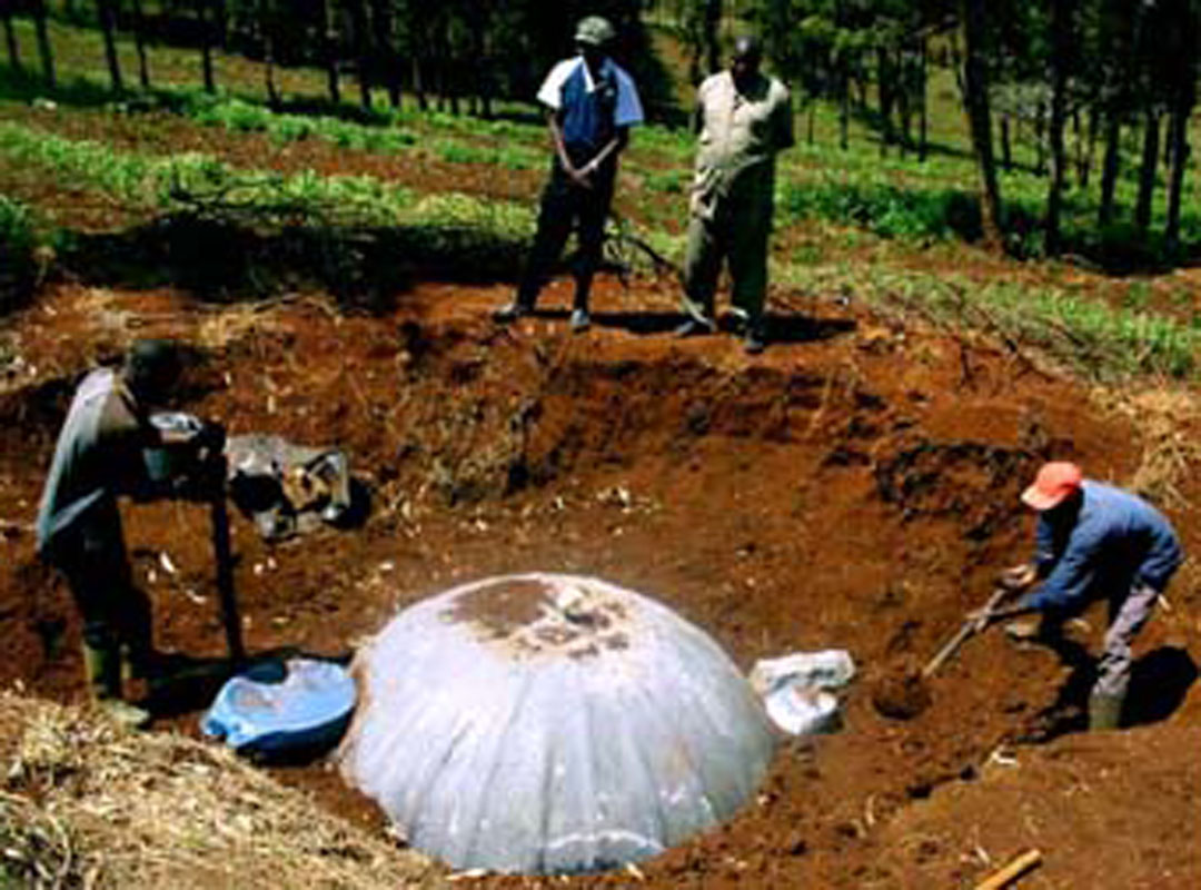 Burying the Domestic Biogas Digester